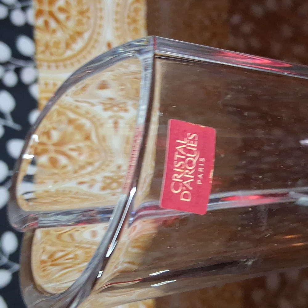 Crystal Heart Vase And Silver Frame - Picture 4 of 6
